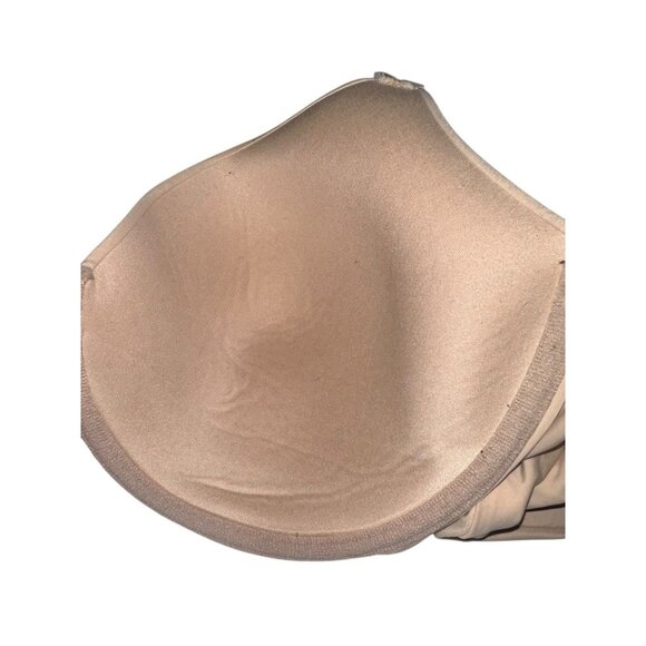 Auden Bra Women 38DD Beige Front Closure Underwire Demi Racerback The Ace Padded - Picture 6 of 7